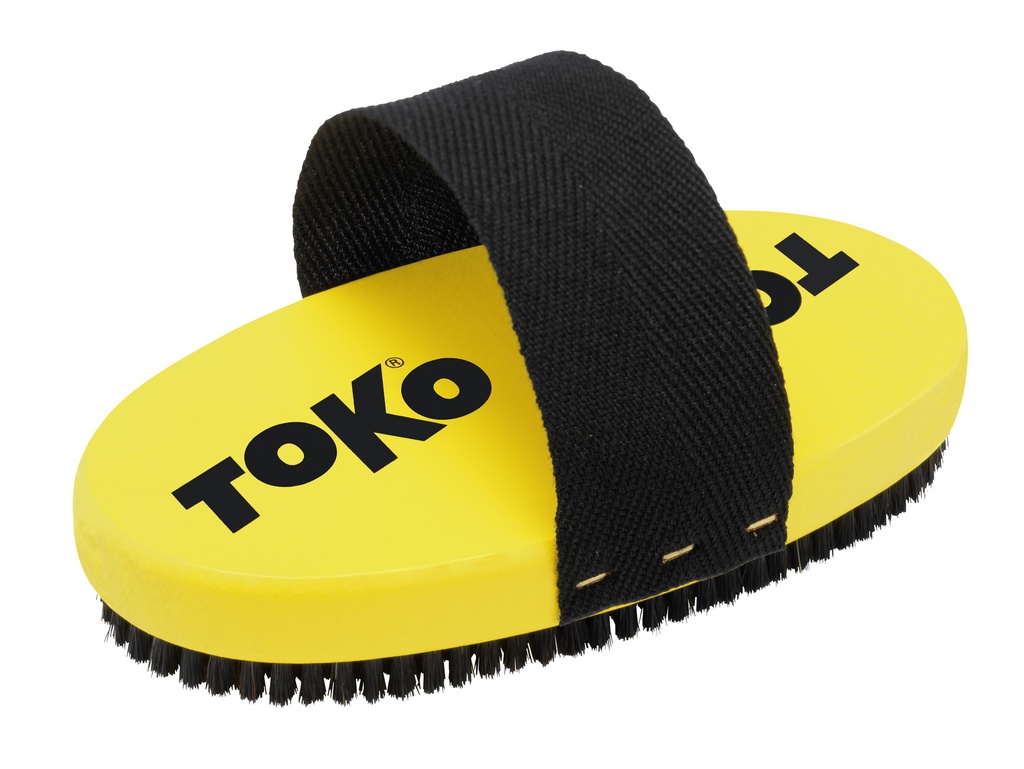 Base Brush oval Horsehair with strap