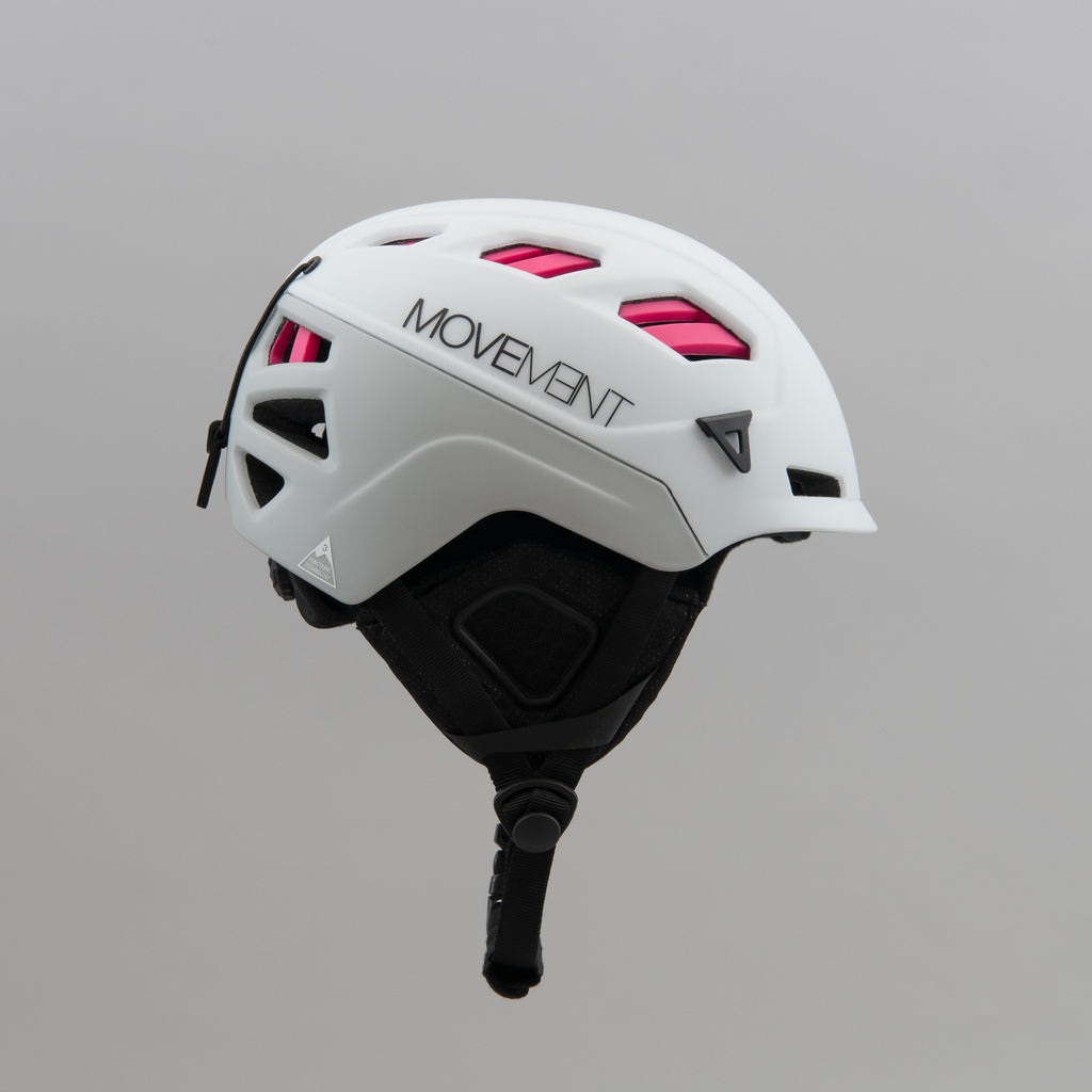 3Tech Alpi Women Helmet Bando 2.0; light grey/white/pink