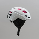 3Tech Alpi Women Helmet Bando 2.0; light grey/white/pink