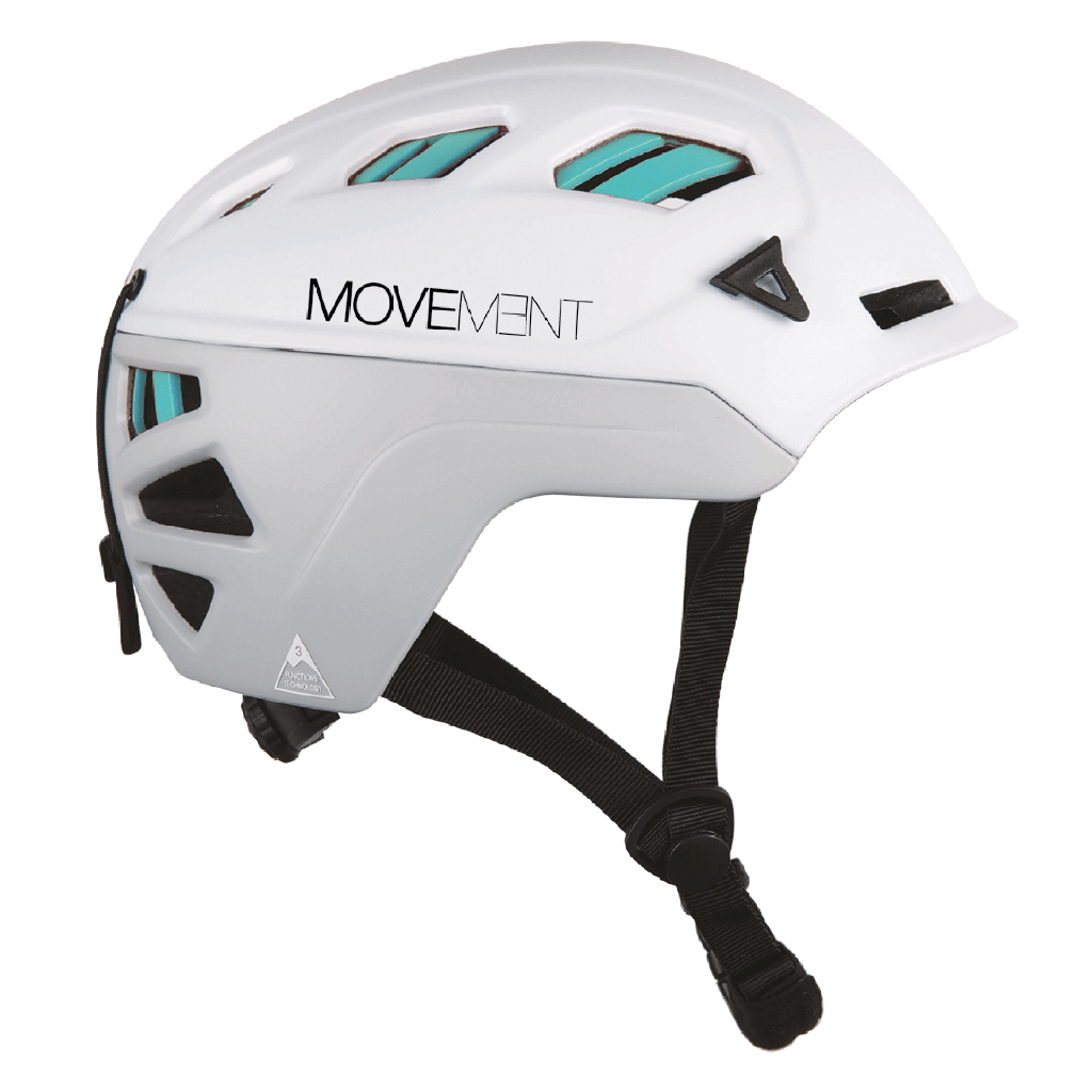3Tech Alpi Women Helmet Bando 2.0; light grey/white/turquoise