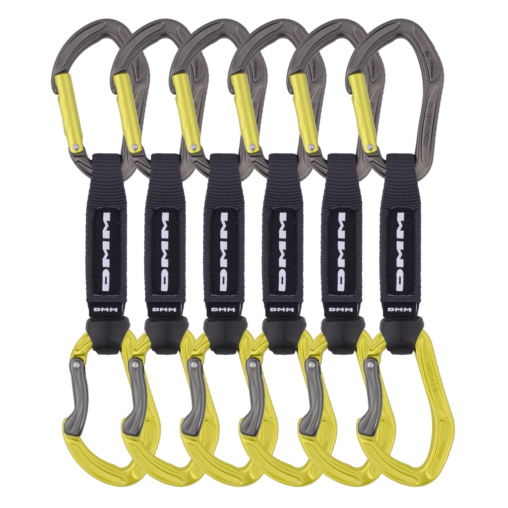 Alpha Sport Quickdraw 12cm 6 Pack; Lime