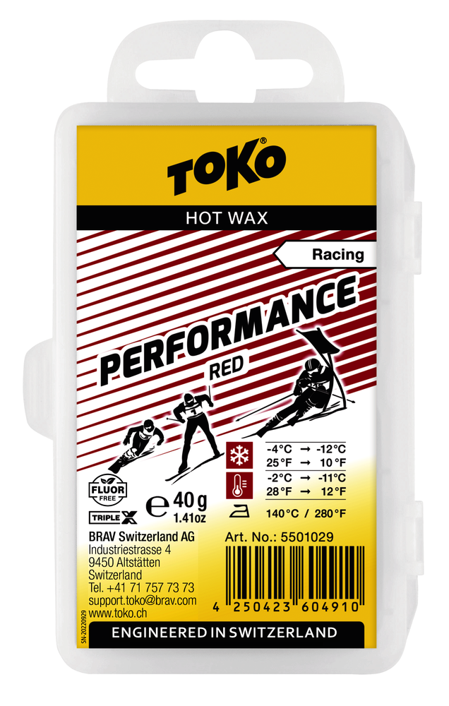 Performance red 40g